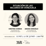 Instagram Live: Situación de las mujeres en Venezuela
